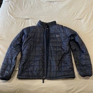 Men’s Patagonia Kids XXL Navy Blue, Nano Puff